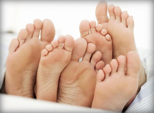 Типы ступней человека и виды пальцев ног