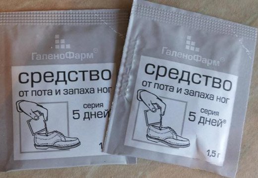 Средство от запаха обуви в аптеке