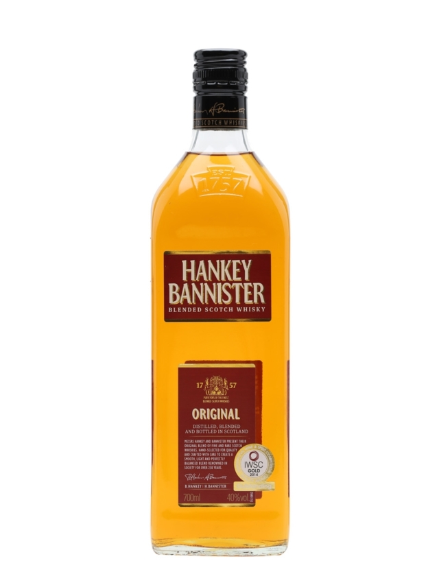 История появления и разновидности виски Hankey Bannister. Сколько стоит и где можно купить?