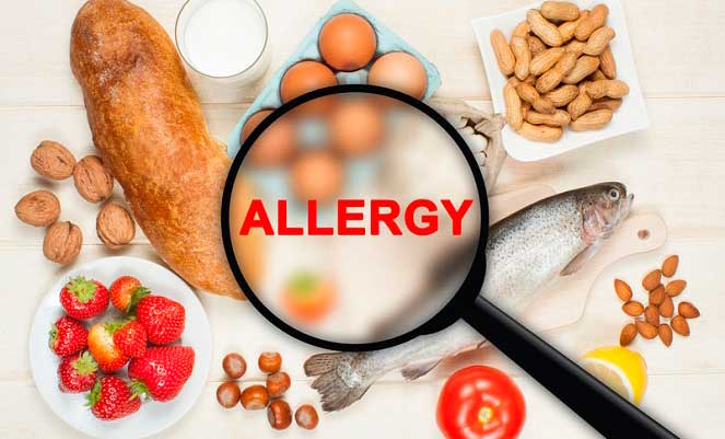 Основные пищевые аллергены